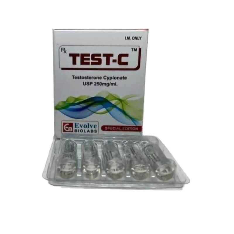 Testostérone Cypionate 250 mg ml (1 ml) – Evolve Biolabs