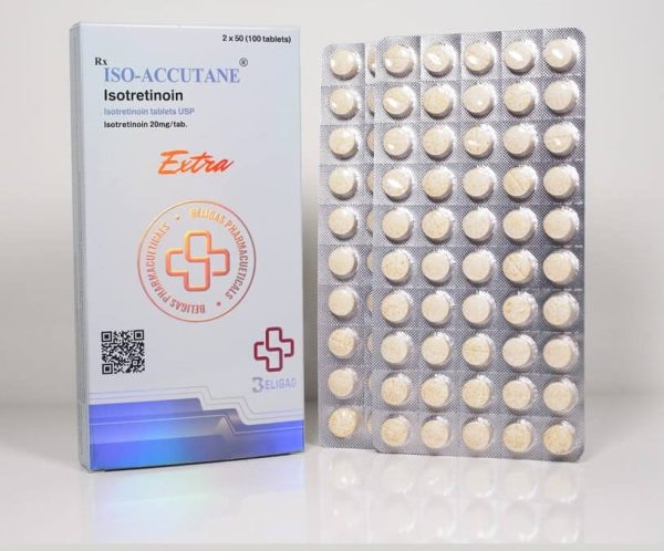 Iso Accutane 20 mg 100 comprimés Beligas