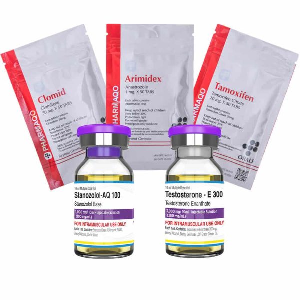 Pack Lean Gains - Test-E / Winstrol-Injektion - 8 Wochen - Pharmaqo Labs