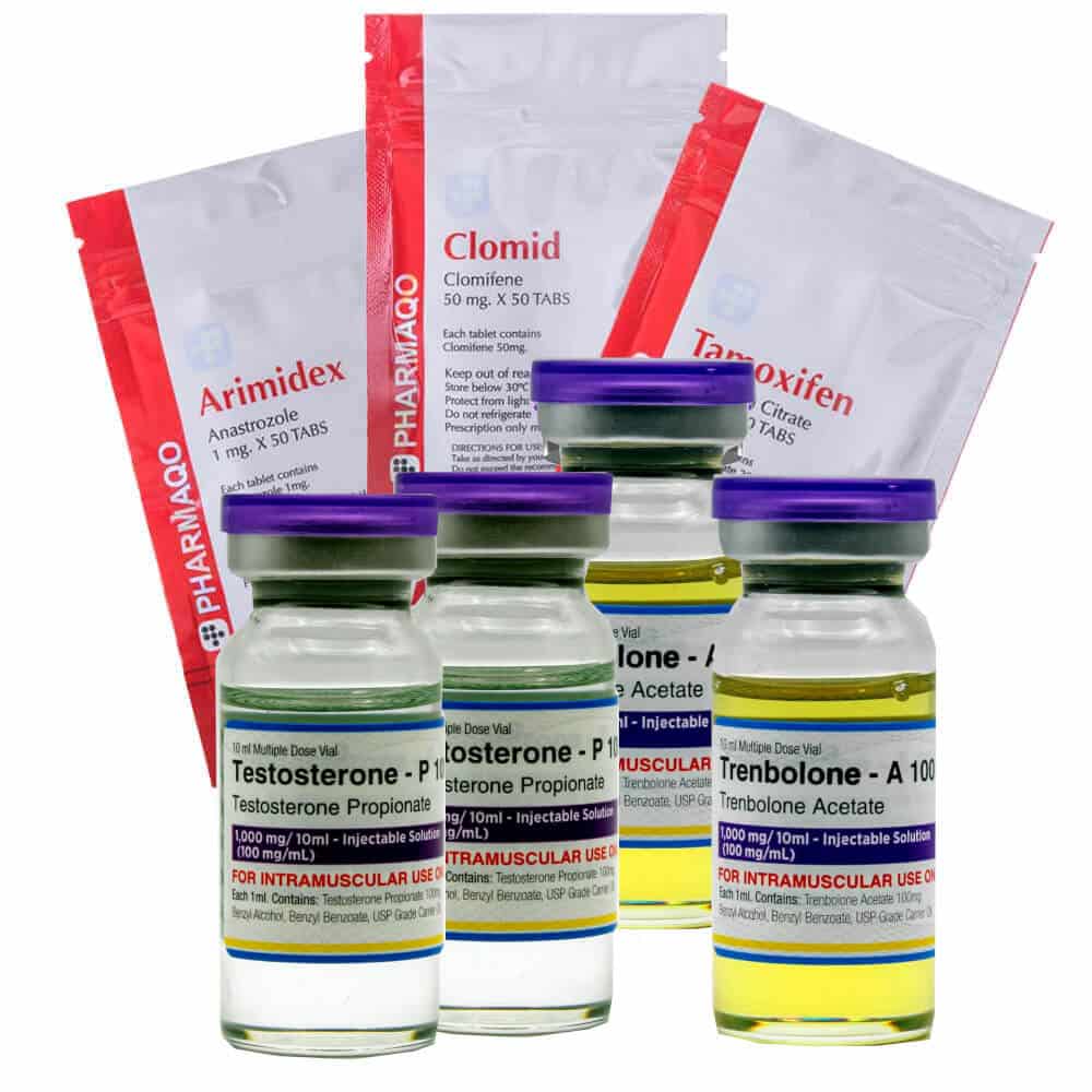 Pack Lean Mass Gain Advanced Pharmaqo Labs Testosterone Propionate Trembolona Acetate (6 semanas)