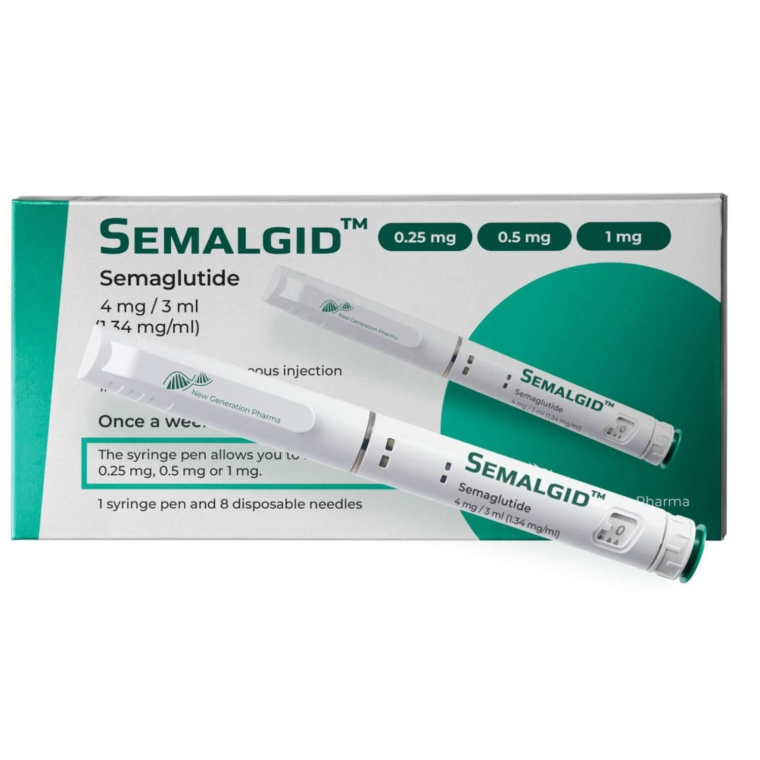 Semalgid 4mg (Semaglutide) – Driada Medical