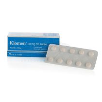 Klomen 50mg - 10 tabs - Koçak - Imagen 1