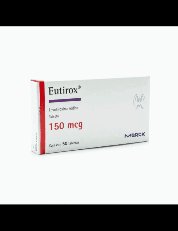 Euthyrox (Levothyronxine) 150 mcg 50 tabs Merck