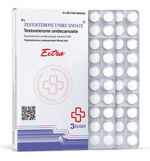 Undeconoato De Testosterona 40mg 100tabs Beligas