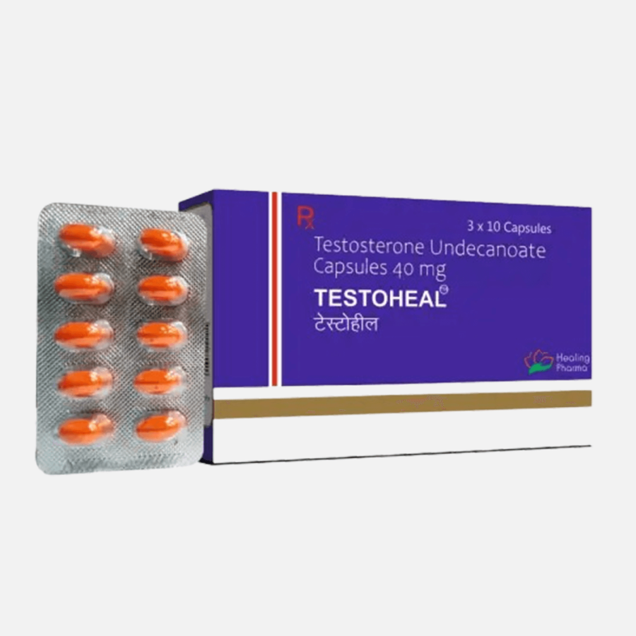 Testoheal 40 mg (cápsulas de undecanoato de testosterona)