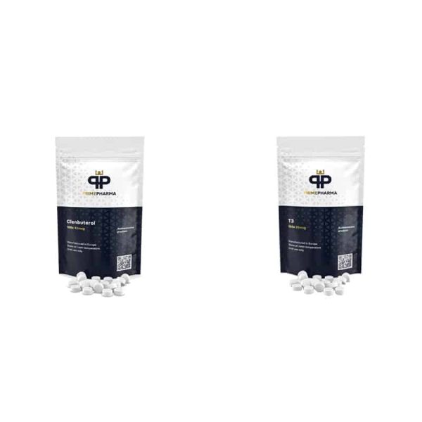Pacchetto dimagrante - Prime - Cytomel / Clenbuterolo (8 settimane)