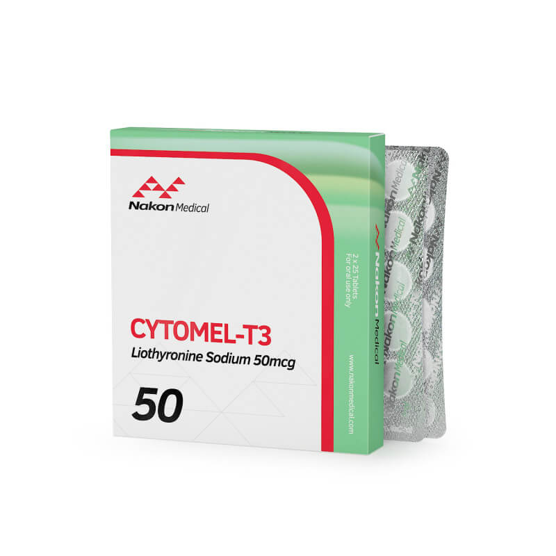 Cytomel-T3 50 (50 pastillas x 50 mcg) - Nakon World